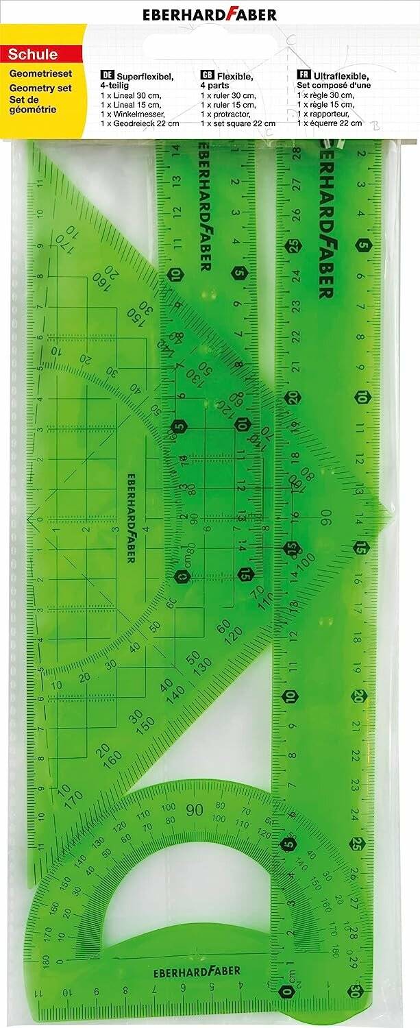 EBERHARD FABER Geometrie-/Zeichenset grün