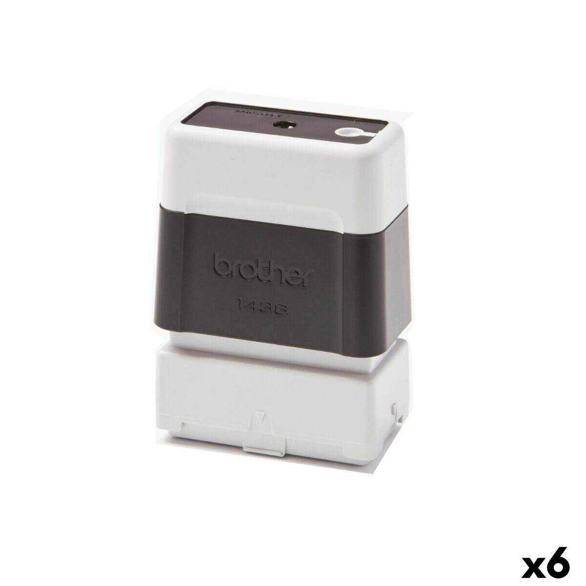 brother PR-1438B6P Stempelrohlinge schwarz 6 St.