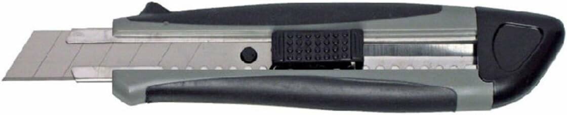 MAUL Softgrip Cuttermesser grau 18 mm