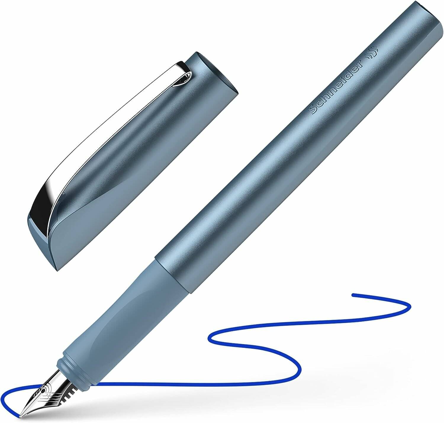 Schneider blue Patronenfüller blau-metallic M (mittel)