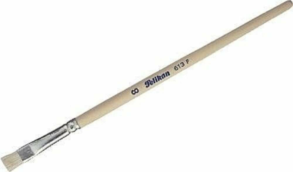 Pelikan 613F Borstenpinsel Größe 8