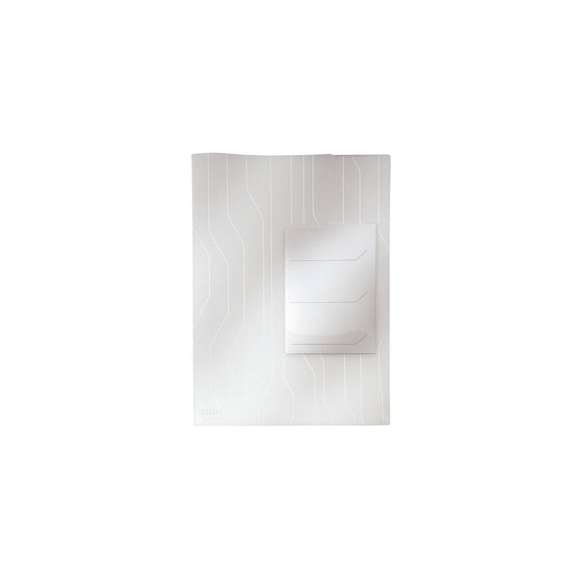 3 LEITZ Organisationshüllen CombiFile DIN A4 transparent genarbt 0,20 mm