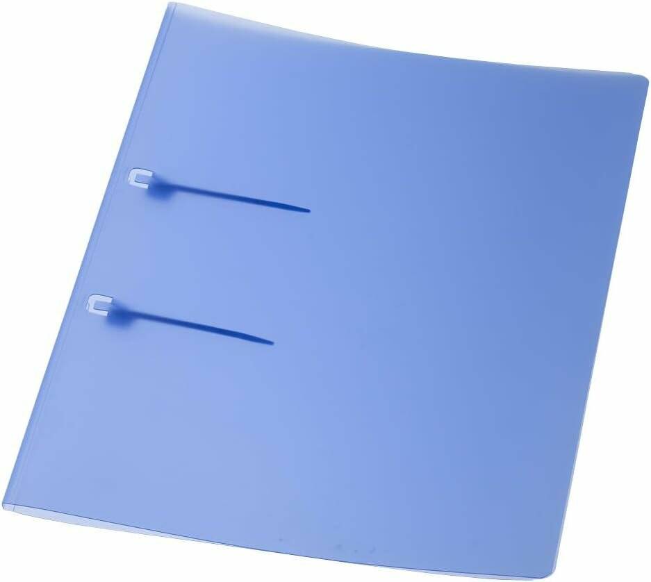 10 EICHNER Schlaufenhefter Kunststoff blau DIN A4