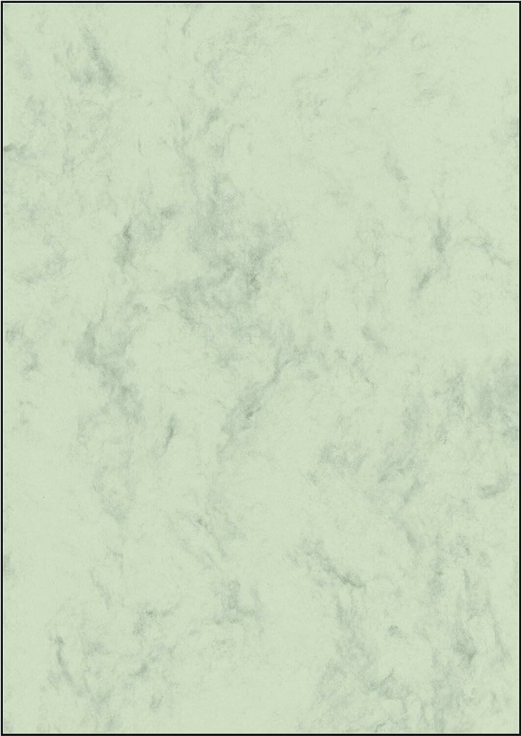 SIGEL Briefpapier Marmor pastellgrün DIN A4 200 g/qm 50 St.