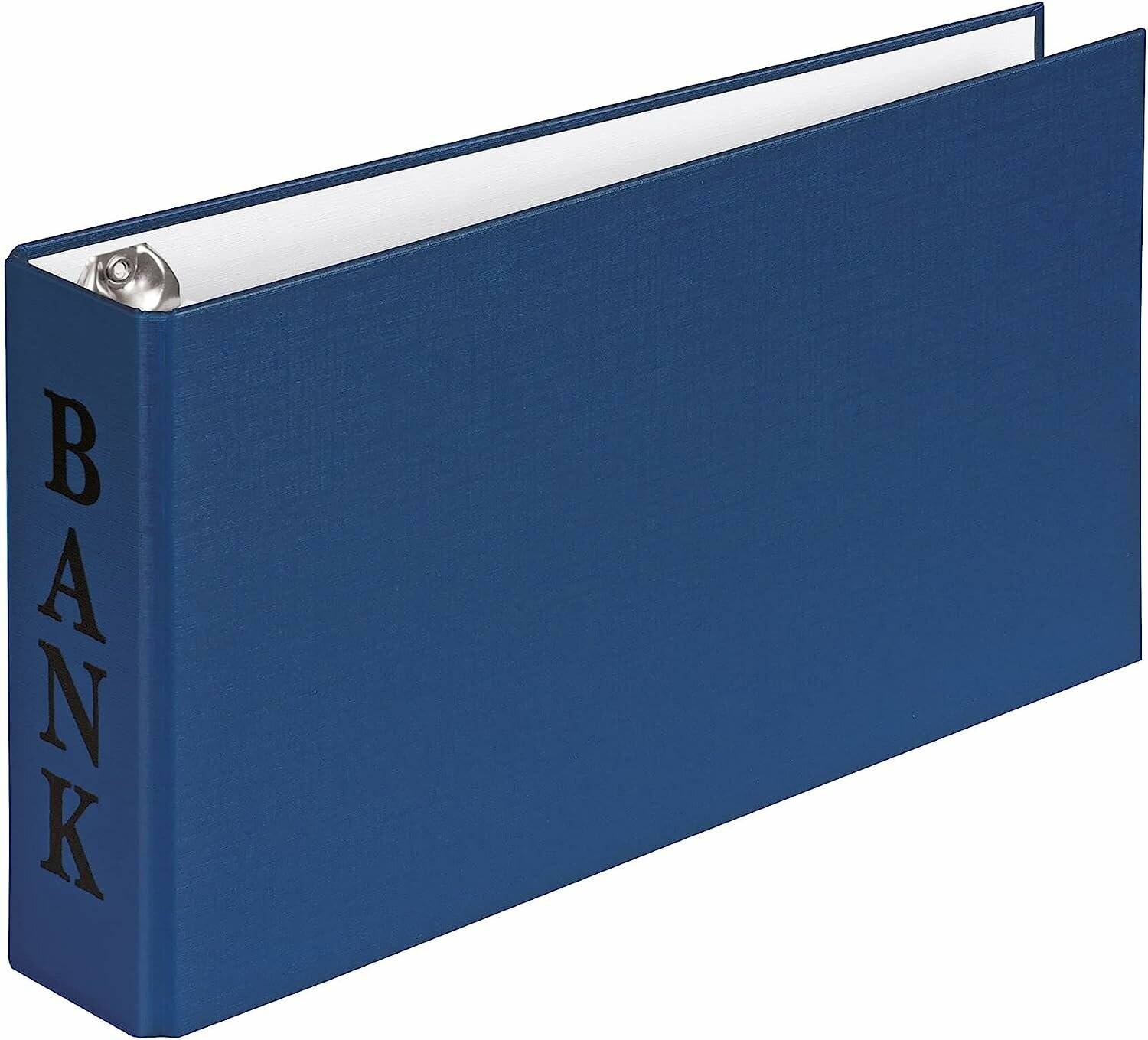 VELOFLEX VELOCOLOR® Bankringbuch 2-Ringe blau 4,5 cm DIN A6 quer