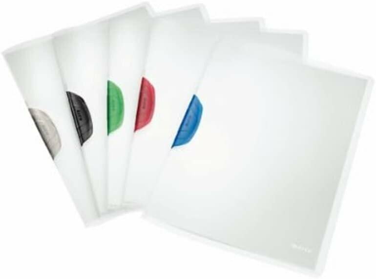 6 LEITZ Klemmhefter ColorClip 4175 transparent