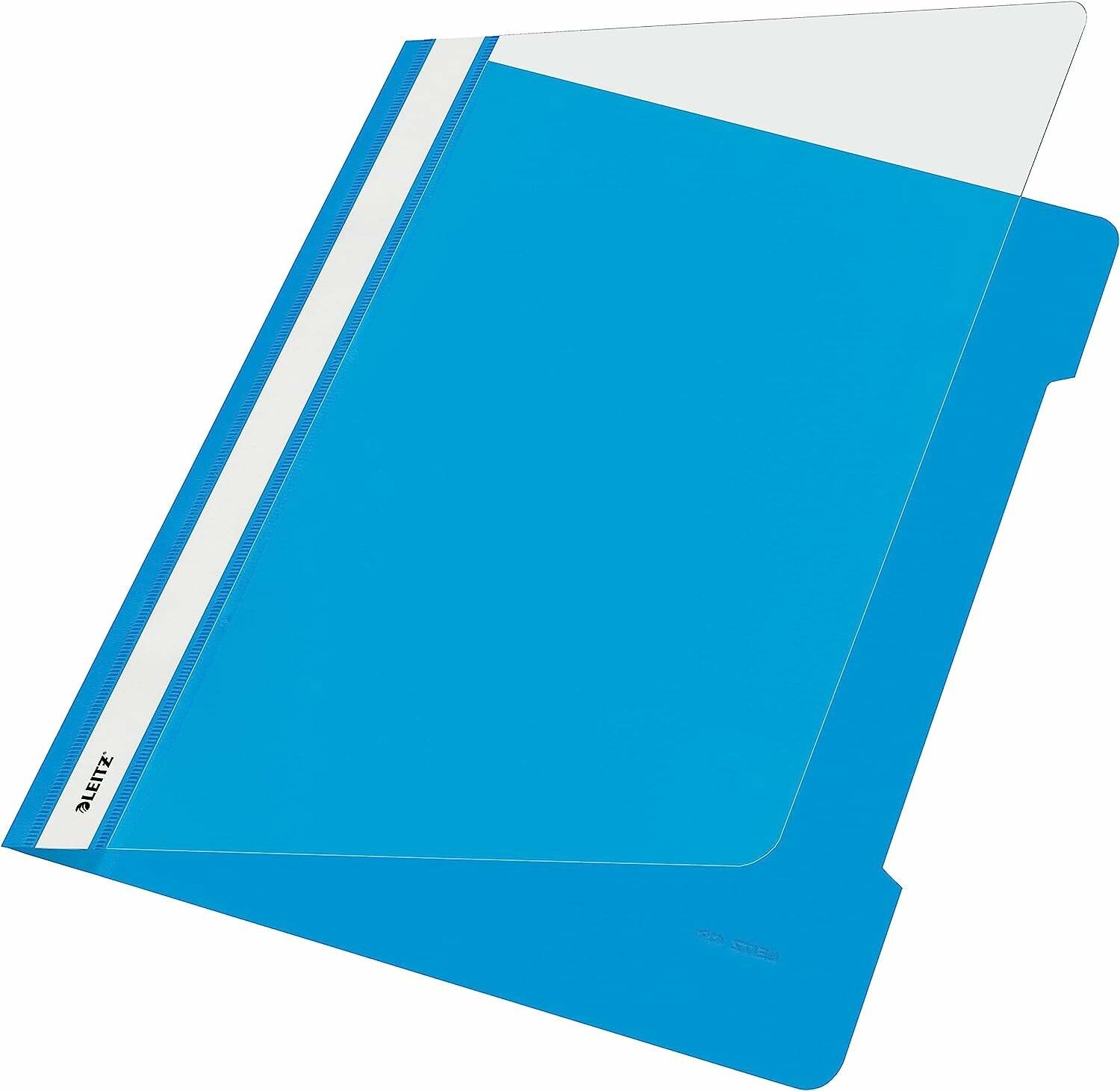 25 LEITZ Schnellhefter 4191 Kunststoff hellblau DIN A4