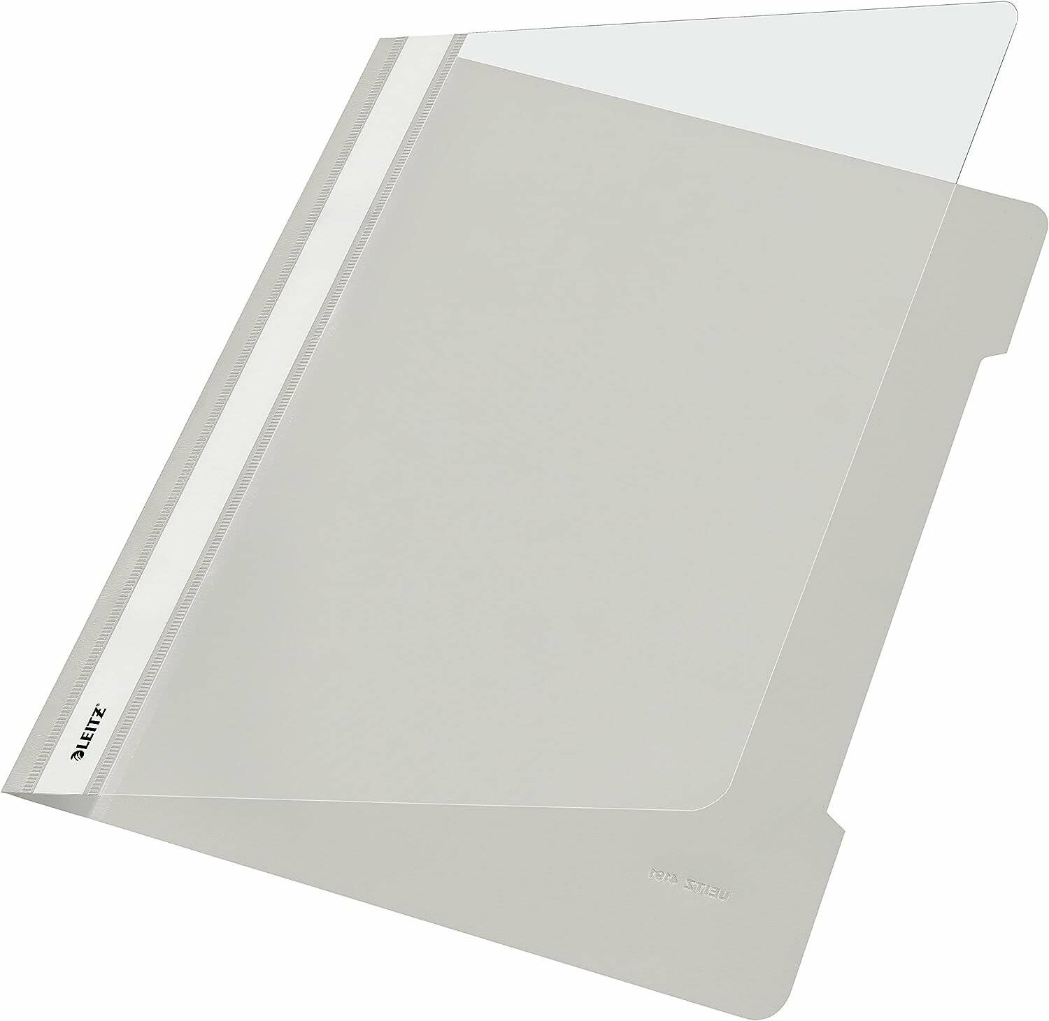 25 LEITZ Schnellhefter 4191 Kunststoff grau DIN A4