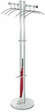 Kerkmann Kleiderständer Master 30606714 silber Metall 6 Haken 39,0 x 167,0 cm