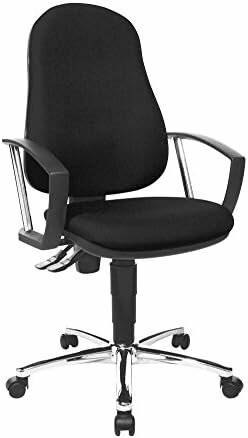 Topstar Bürostuhl Point 60 Plus, 8169A G20 schwarz, chrom Stoff