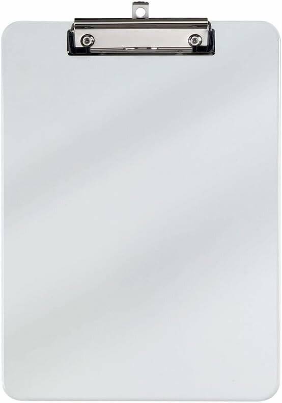 MAUL Klemmbrett 2340505 DIN A4 glasklar Kunststoff
