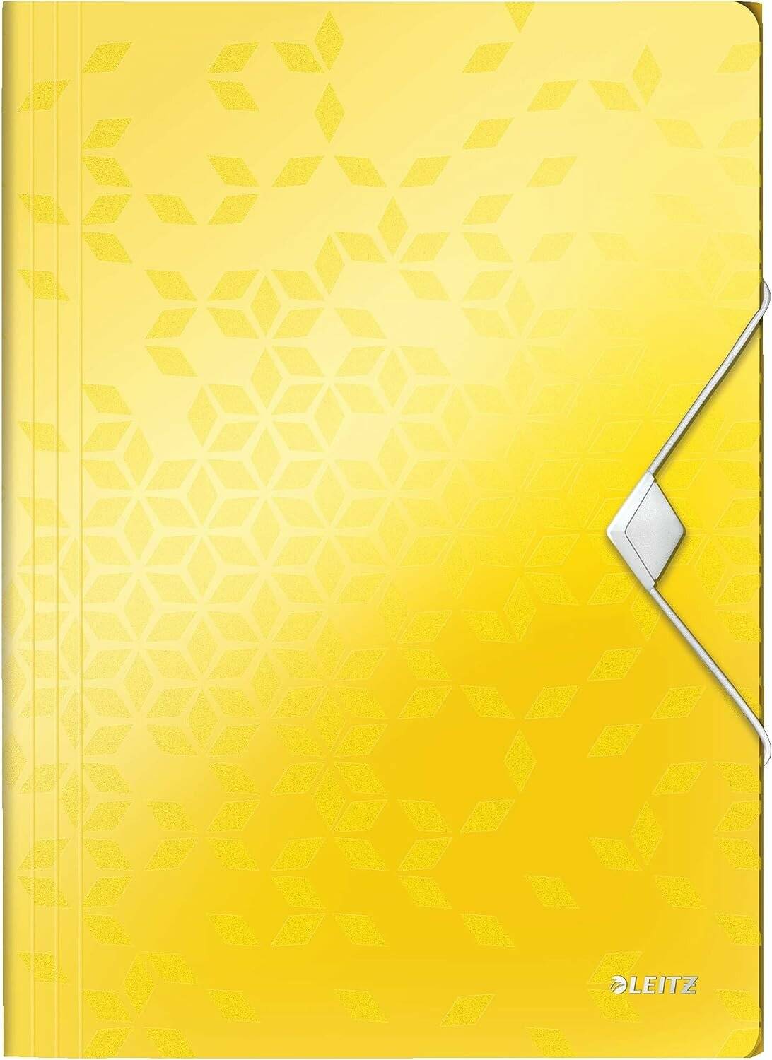 LEITZ Eckspanner WOW 4599 DIN A4 gelb