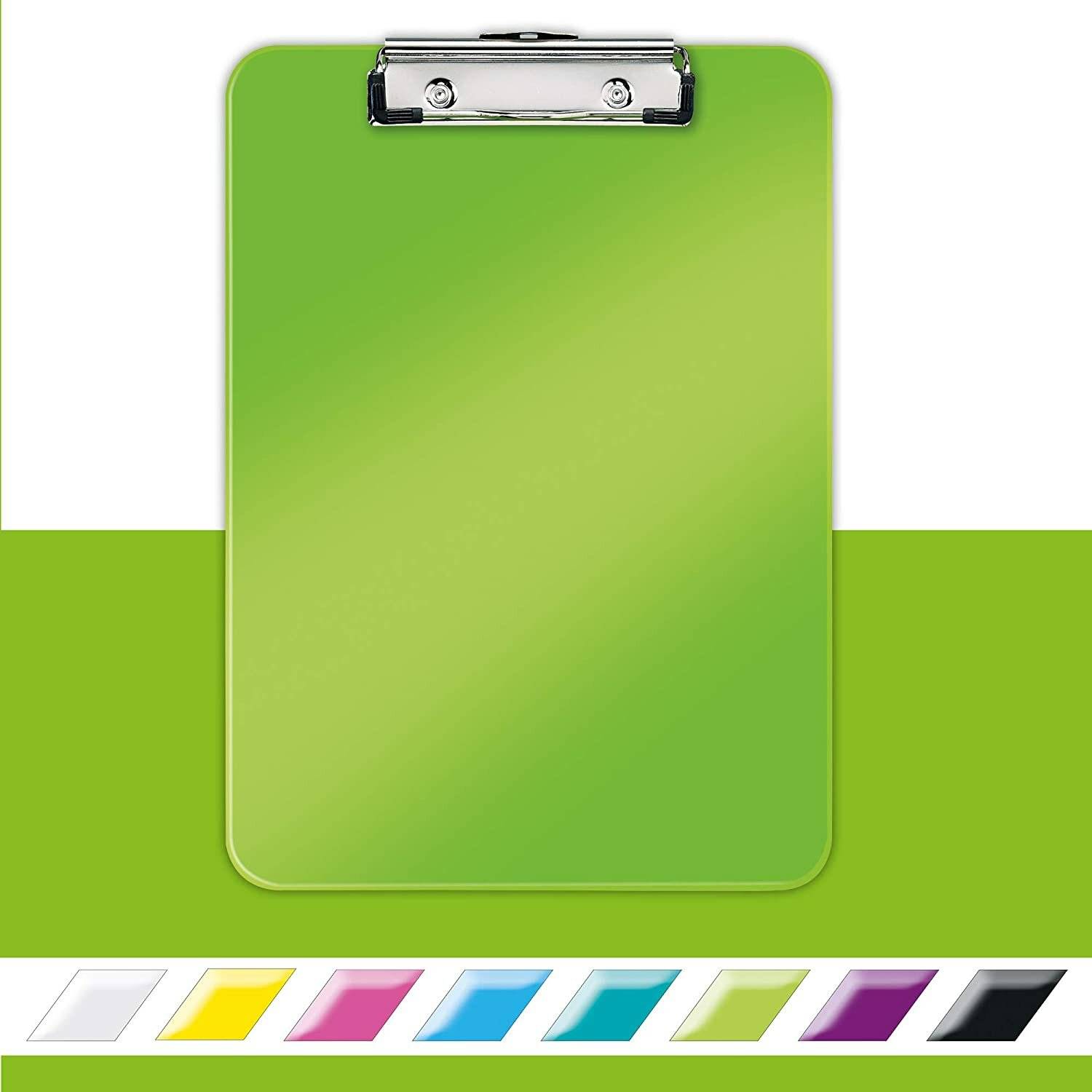 LEITZ Klemmbrett WOW 3971 DIN A4 grün Kunststoff