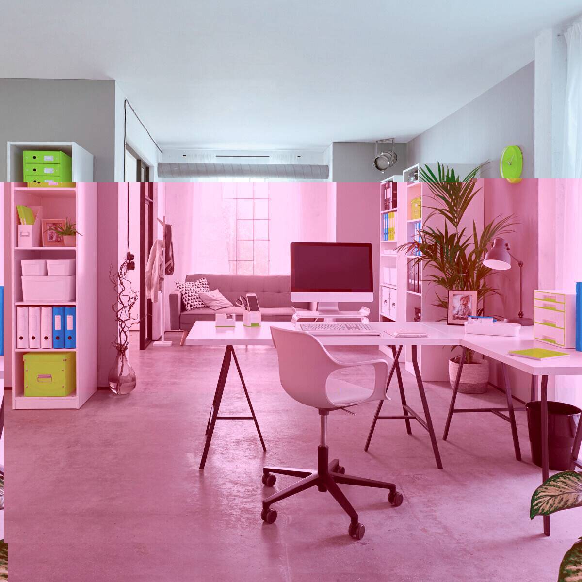 LEITZ Klemmbrett WOW 3971 DIN A4 grün Kunststoff