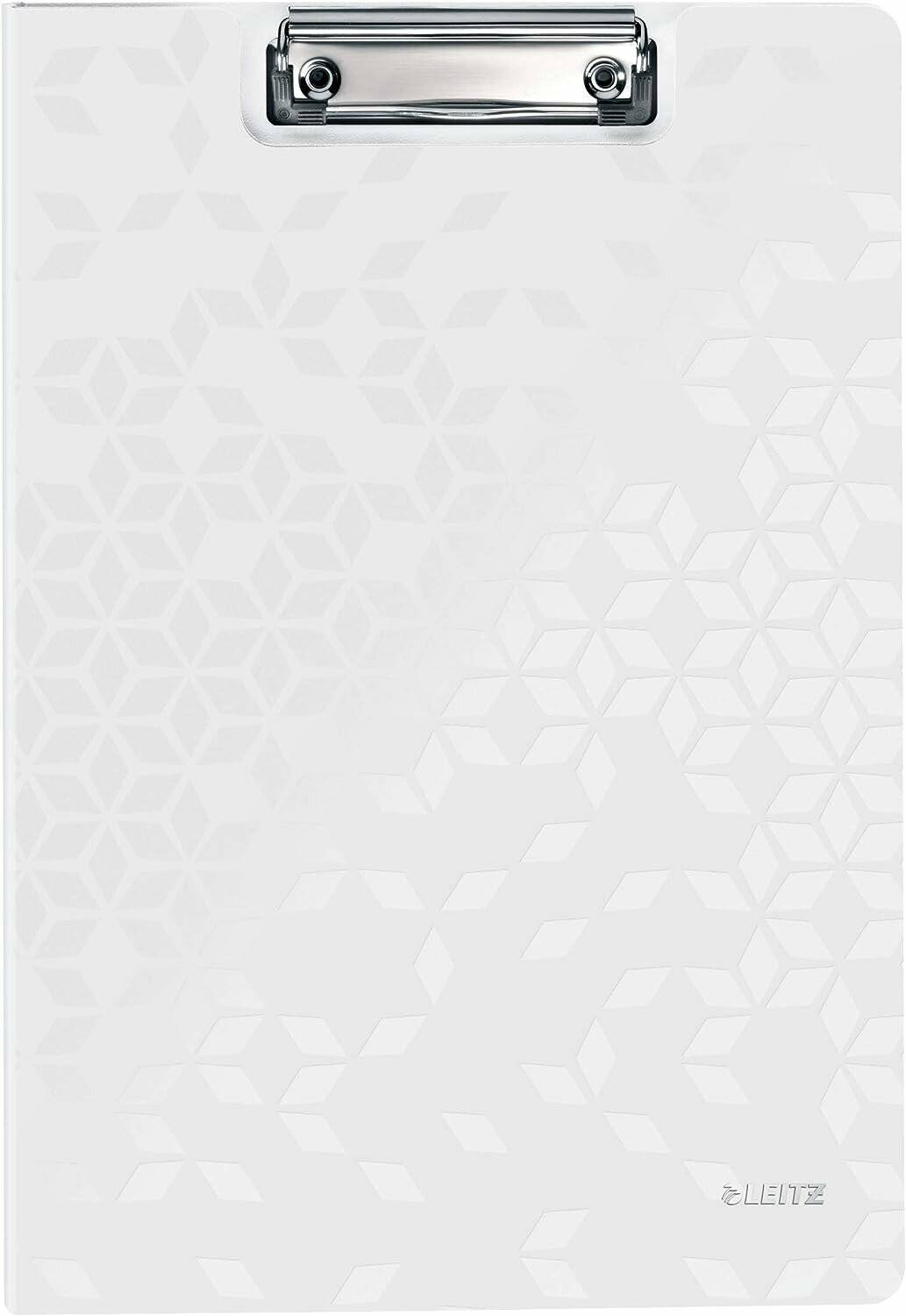 LEITZ Klemmbrettmappe WOW 4199 DIN A4 weiß Kunststoff