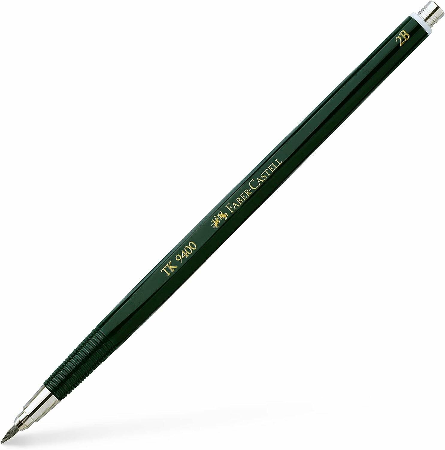 FABER-CASTELL TK® 9400 Fallminenstift grün 2B 2,0 mm