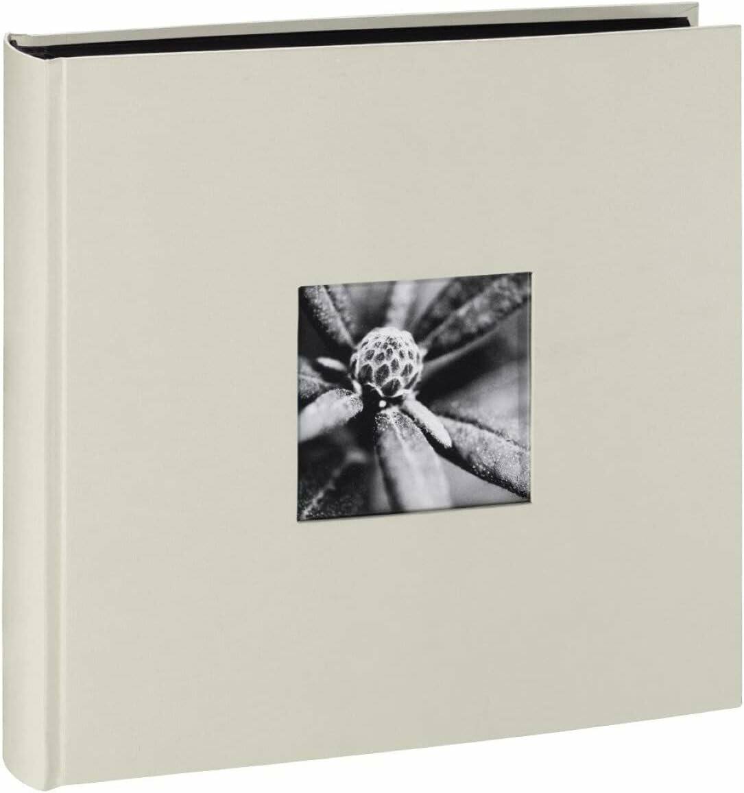 hama Fotoalbum Fine Art neutral 30,0 x 30,0 cm, 100 schwarze Seiten