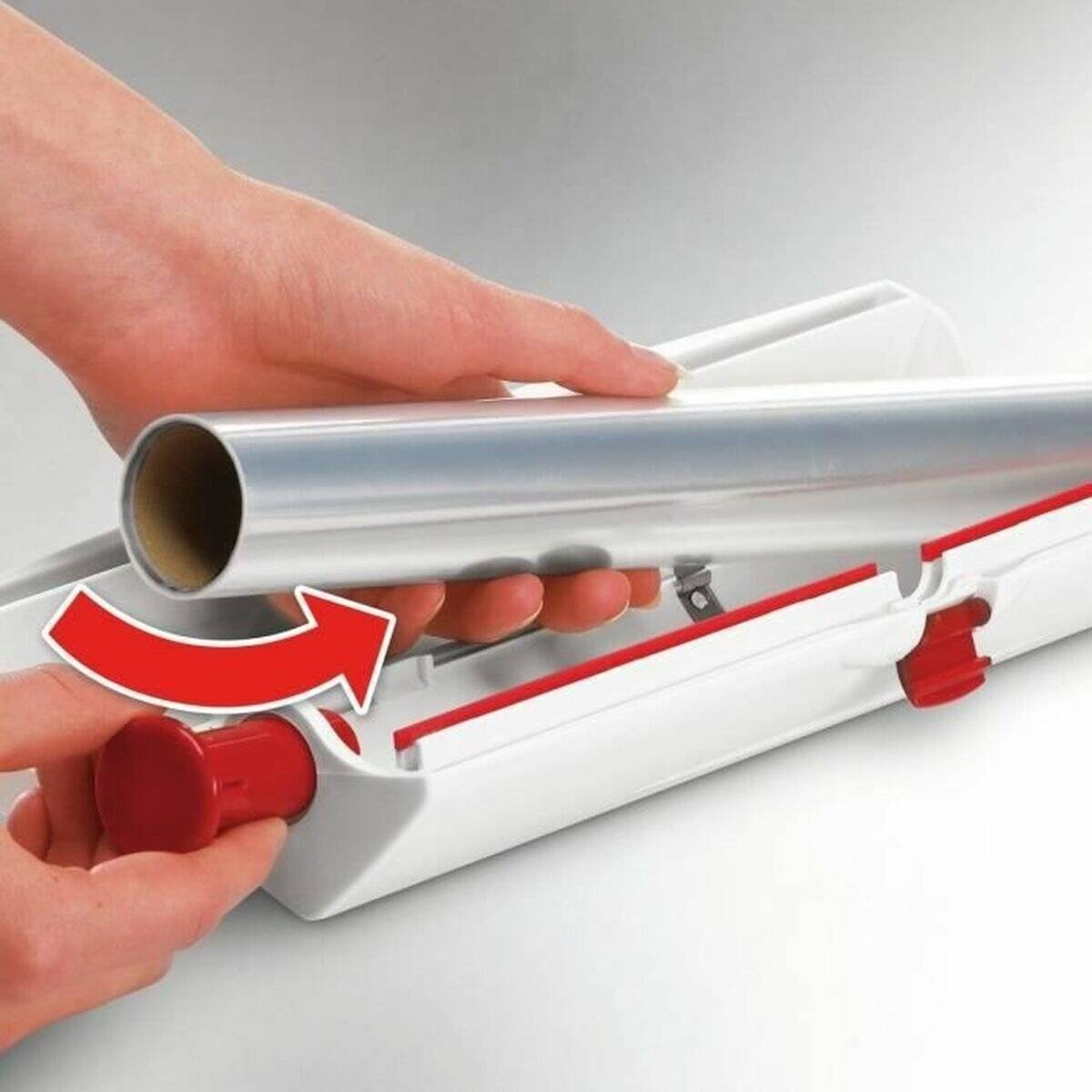 LEIFHEIT Folienspender Perfect Cut weiß