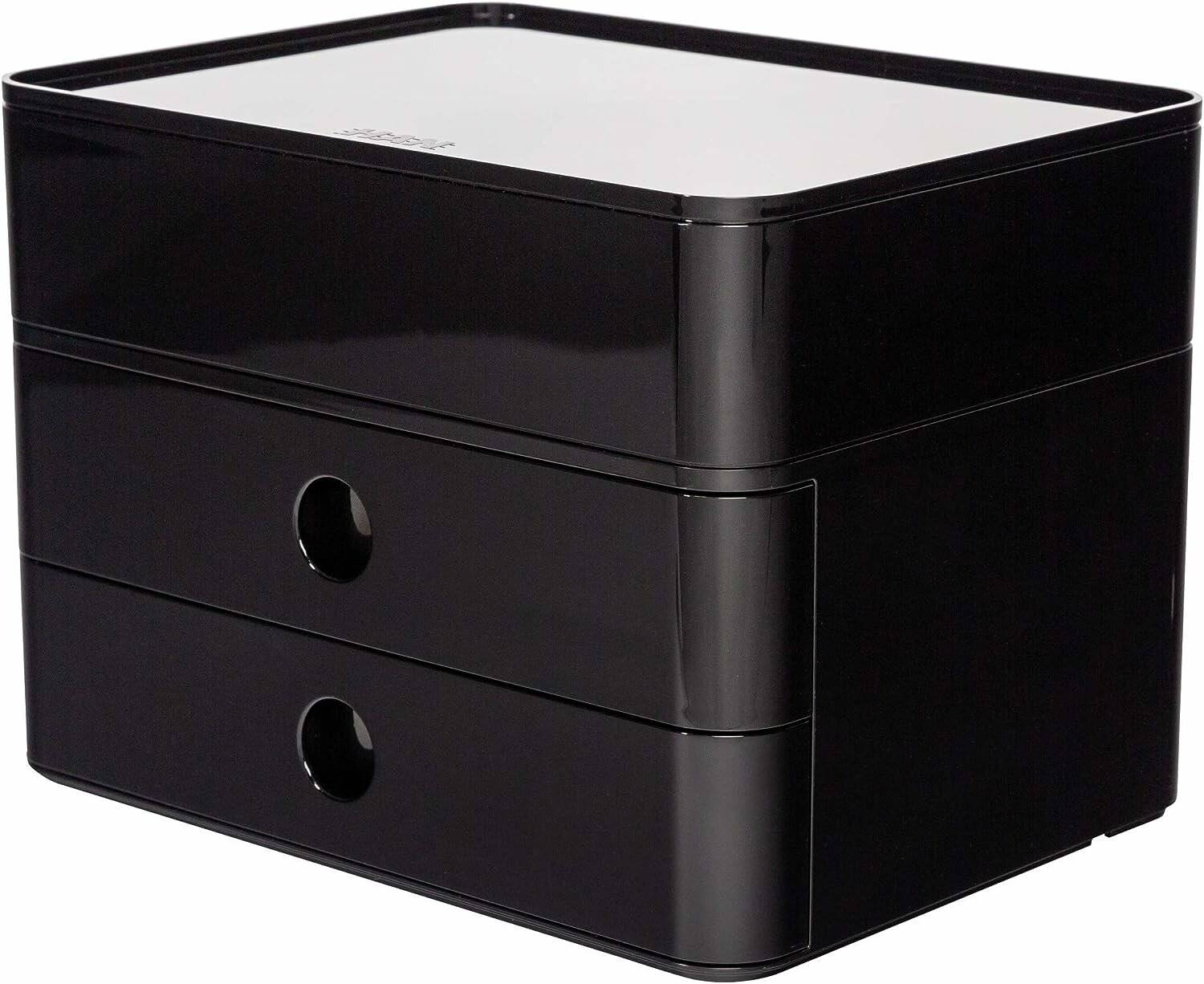 HAN Schubladenbox Smart Box plus ALLISON schwarz DIN A5 mit 3 Schubladen