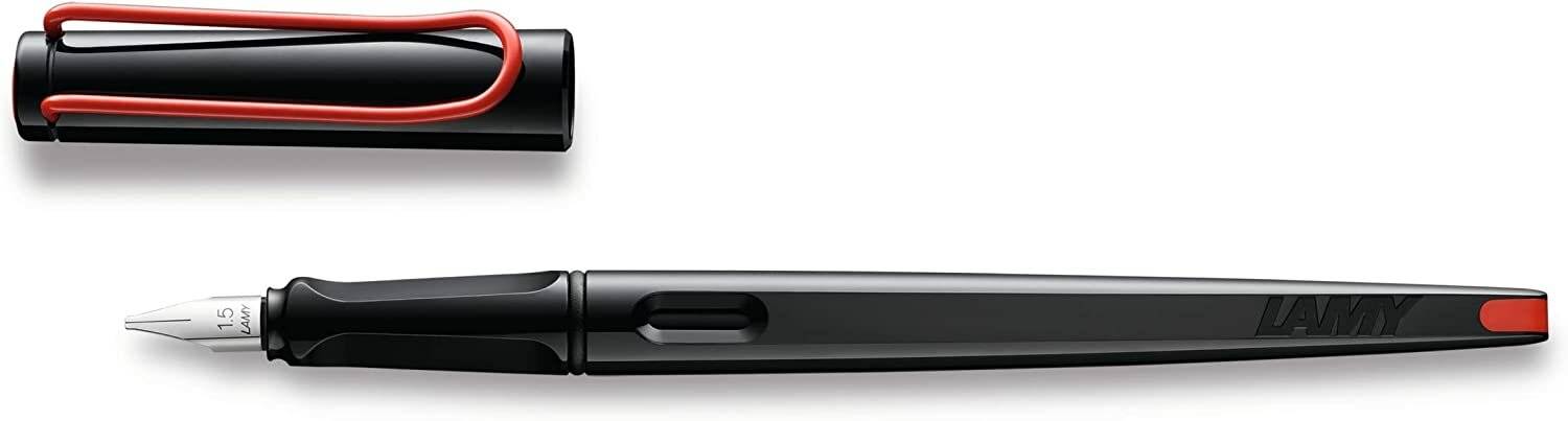 LAMY joy 015 FH Patronenfüller schwarz/rot B (breit)