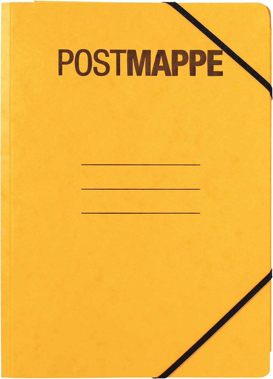 PAGNA Eckspanner Postmappe DIN A4 gelb