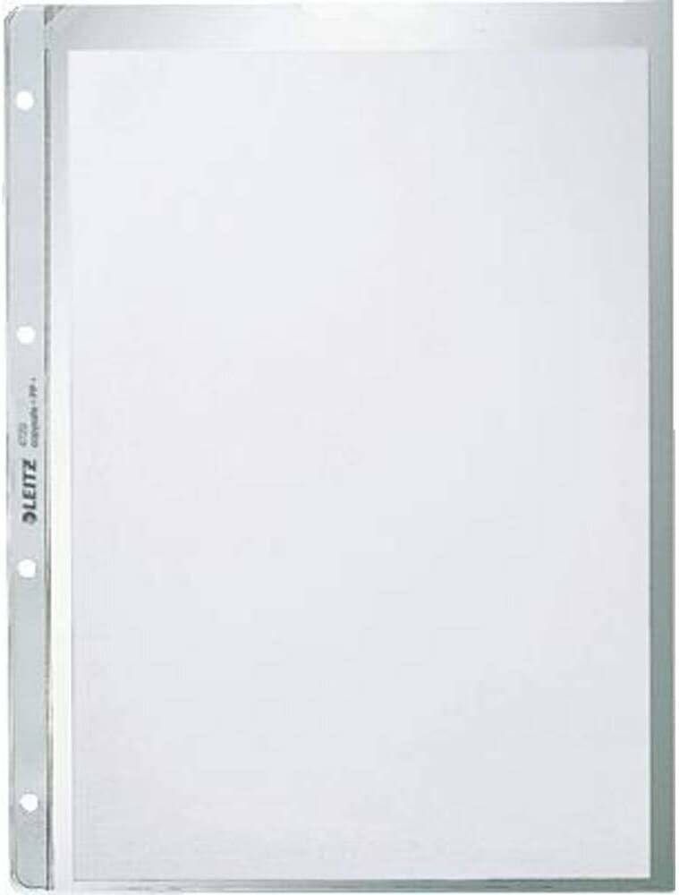 100 LEITZ Prospekthüllen 4720 DIN A4 transparent genarbt 0,13 mm