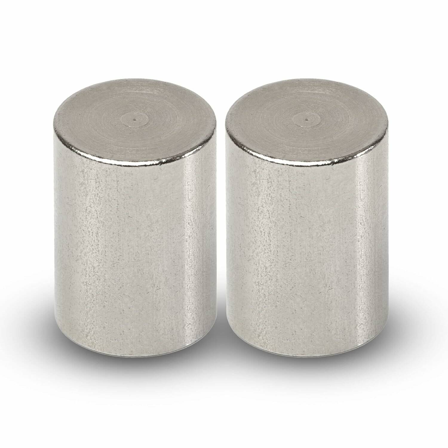 2 MAUL Magnete silber &Oslash 2,0 x 2,5 cm, &Oslash 2,5 x 3,5 cm