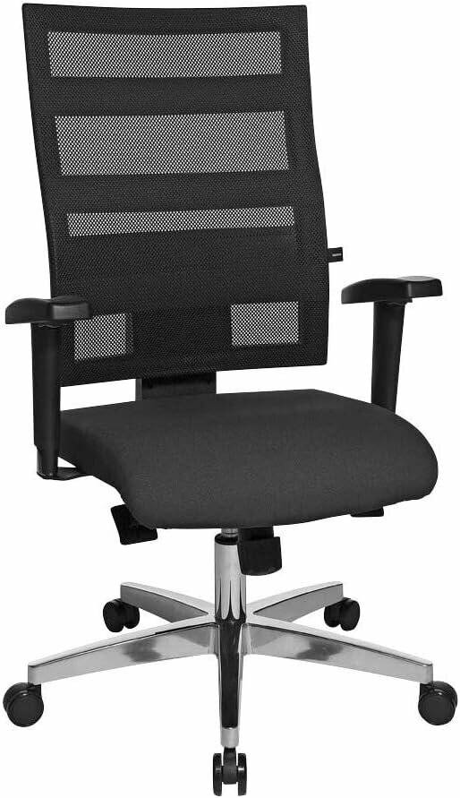 Topstar Bürostuhl X-Pander, 959T T200 schwarz, alu Stoff