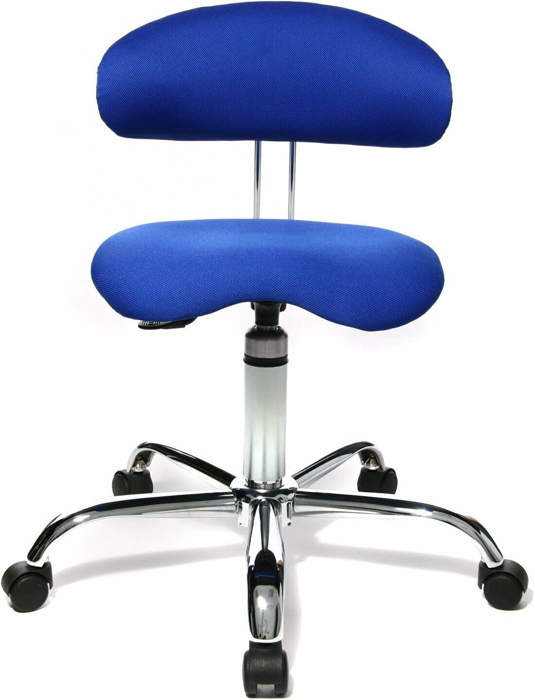 Topstar Bürostuhl Sitness® 40, ST290W56 blau, chrom Stoff