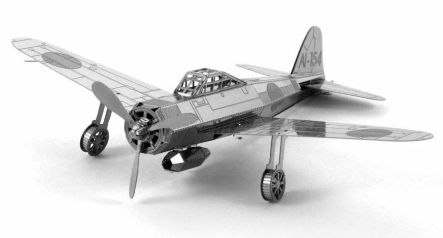 METAL EARTH 3D-Puzzle Kampfflugzeug Mitsubishi Zero