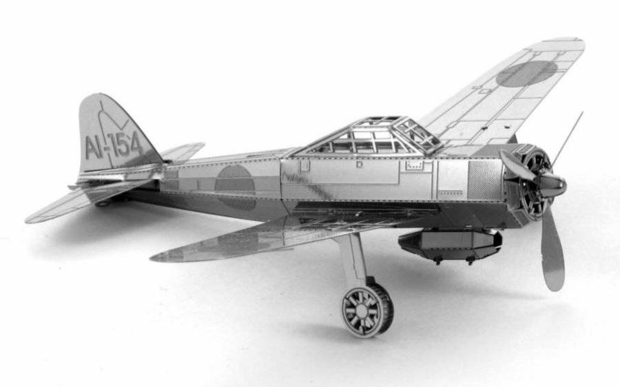 METAL EARTH 3D-Puzzle Kampfflugzeug Mitsubishi Zero