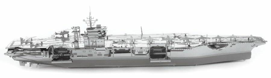 METAL EARTH 3D-Puzzle Flugzeugträger USS Theodore Roosevelt CVN-71 (ICONX)