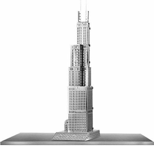 METAL EARTH 3D-Puzzle Sears Tower (Willis Tower) (ICONX)