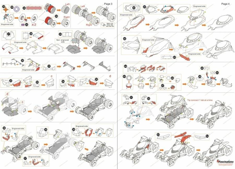 METAL EARTH 3D-Puzzle Batman vs. Superman: Batmobile