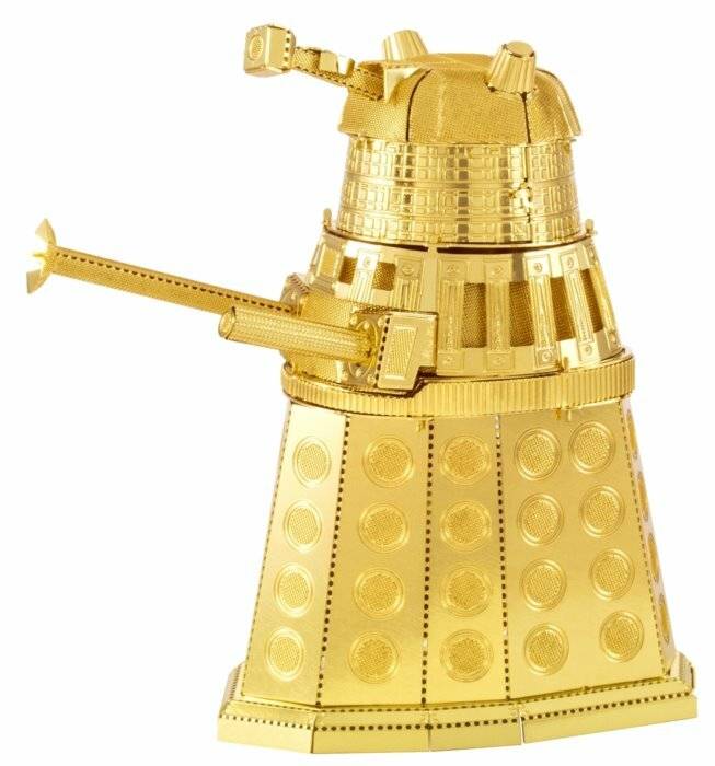 METAL EARTH 3D-Puzzle Doctor Who: Dalek (Gold)