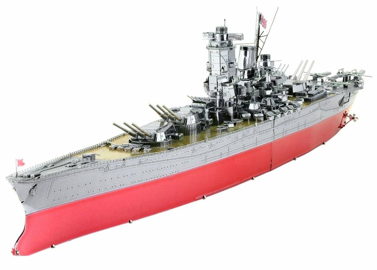 METAL EARTH 3D-Puzzle Kriegsschiff Yamato (ICONX)