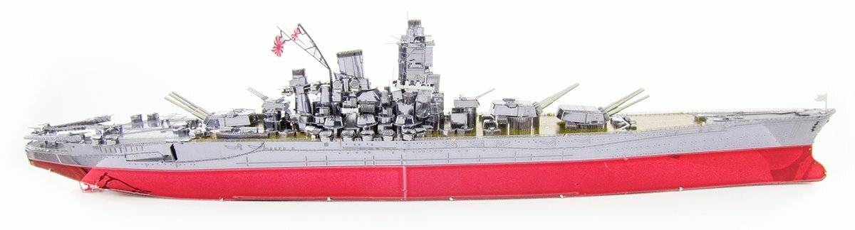 METAL EARTH 3D-Puzzle Kriegsschiff Yamato (ICONX)
