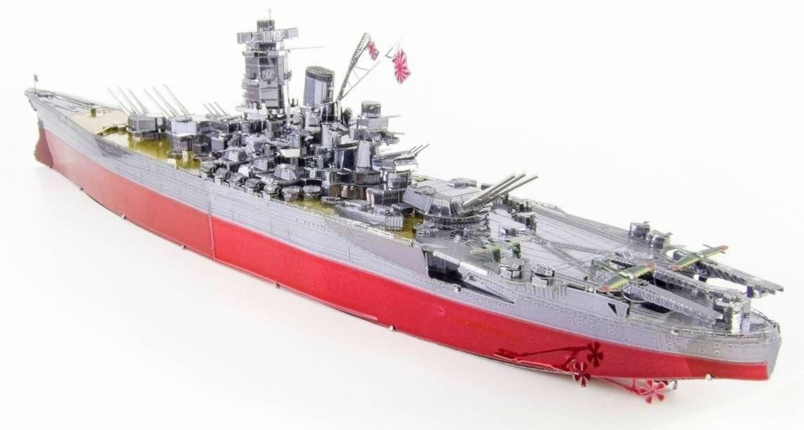 METAL EARTH 3D-Puzzle Kriegsschiff Yamato (ICONX)