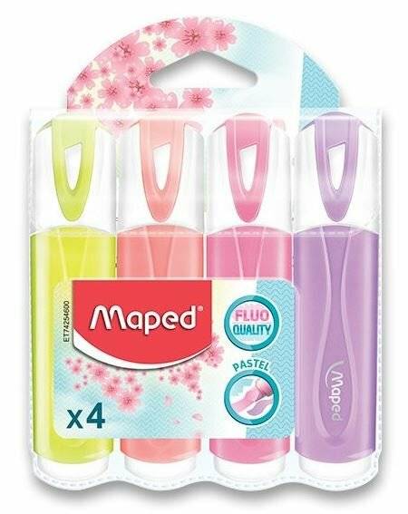 MAPED Textmarker Fluo Peps Pastell 4pcs