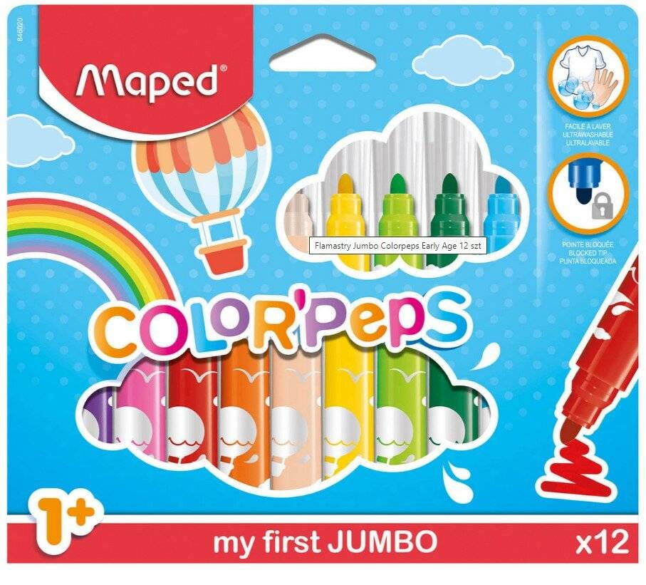 MAPED Color'Peps Jumbo 12 Stück