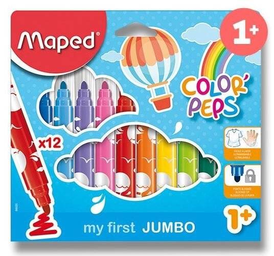 MAPED Color'Peps Jumbo 12 Stück