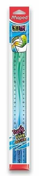MAPED Lineal Twist'n Flex Regenbogen 30 cm (Mix)