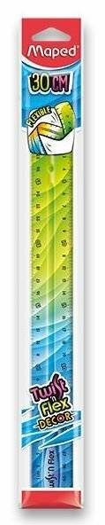 MAPED Lineal Twist'n Flex Regenbogen 30 cm (Mix)