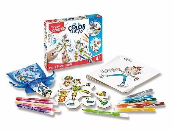 MAPED Creativ Farbe & Spiel Mix Puzzleset