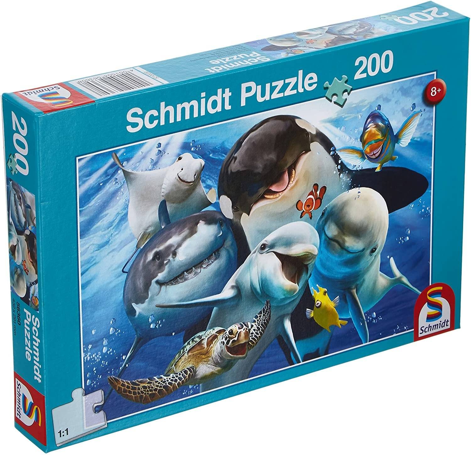 SCHMIDT Puzzle Unterwasserfreunde 200 Teile