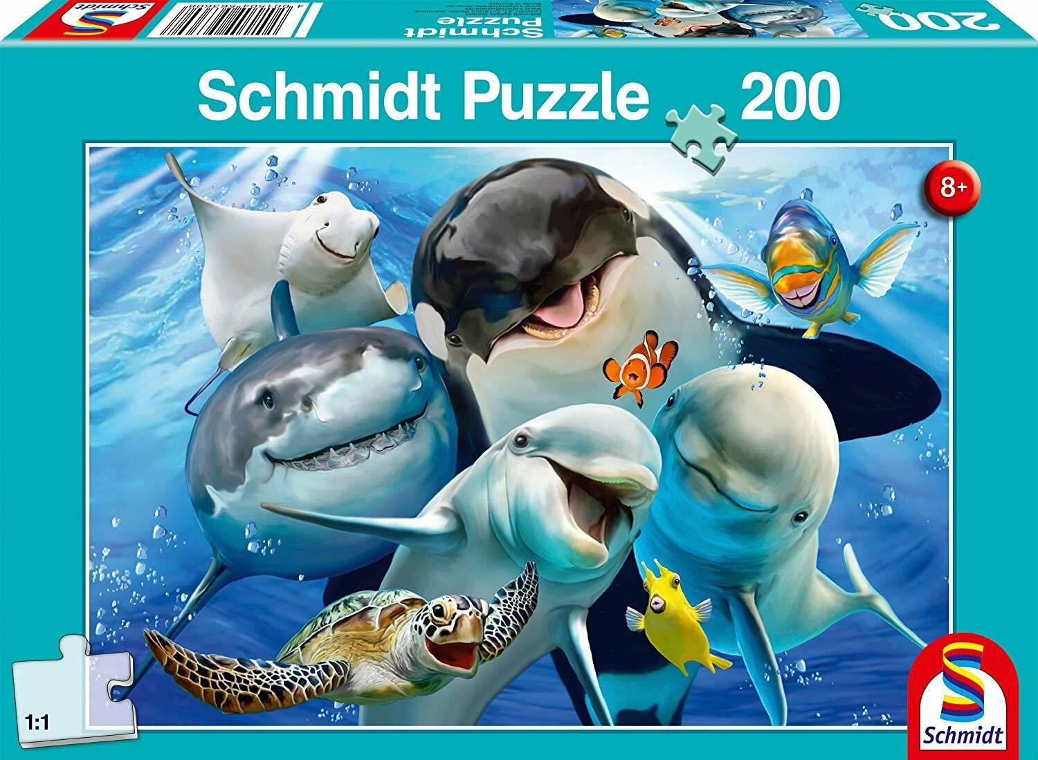 SCHMIDT Puzzle Unterwasserfreunde 200 Teile