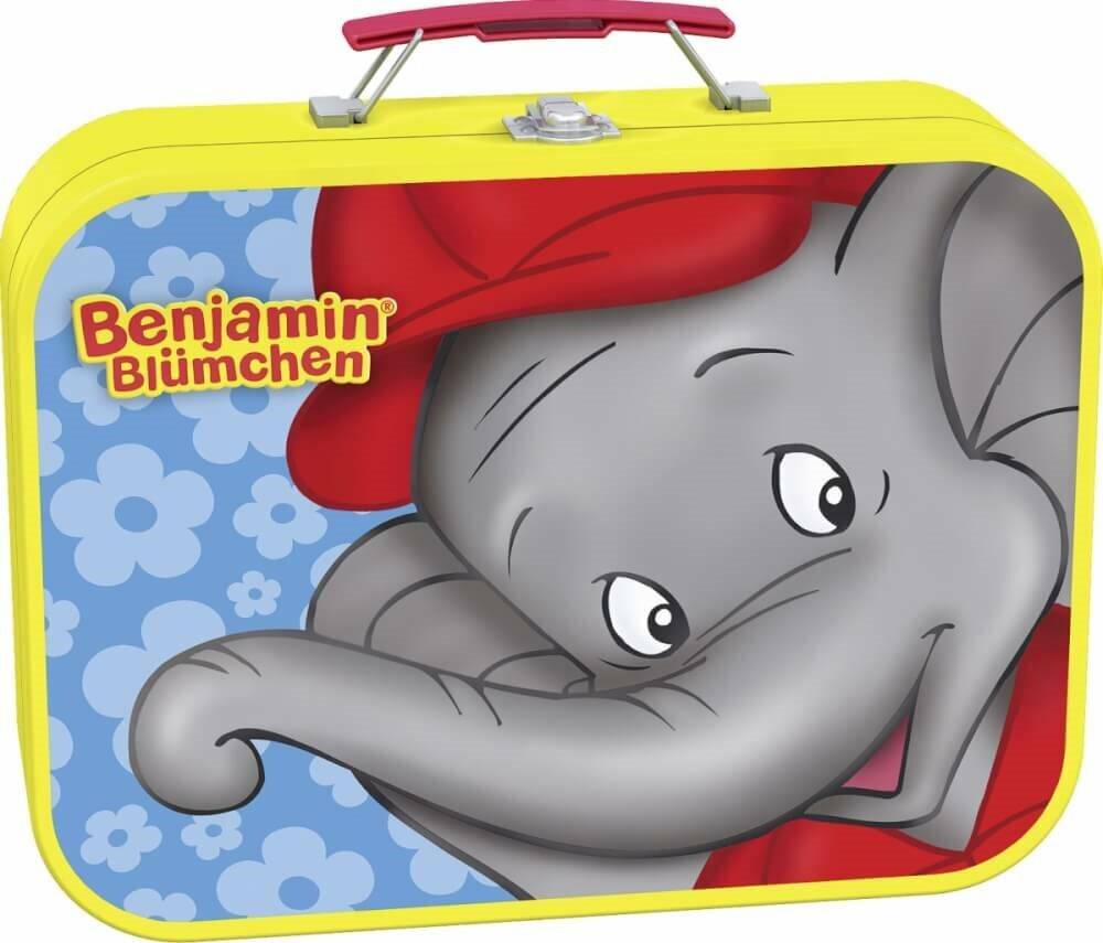 Schmidt Spiele Schmidt Spiele - Puzzle - Puzzle-Box im Metallkoffer - Benjamin Blü mchen, 2x26, 2x48 Teile