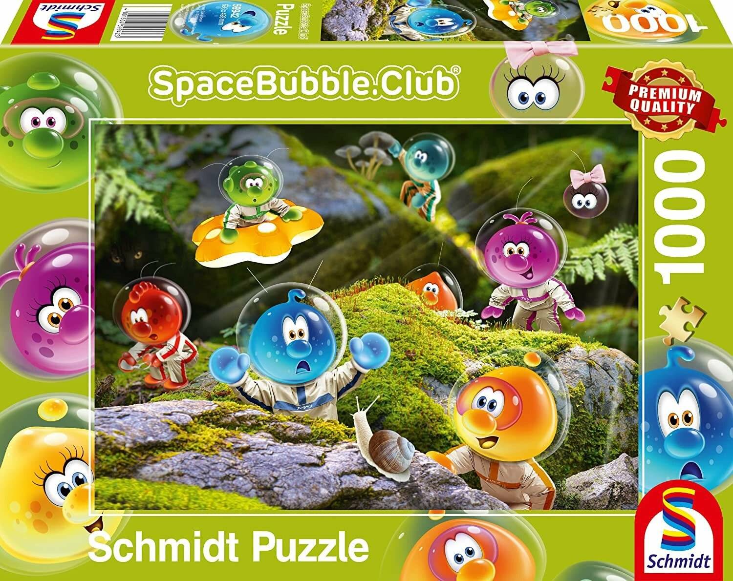 SCHMIDT Puzzle Spacebubble Club: Landung im Mooswald 1000 Teile