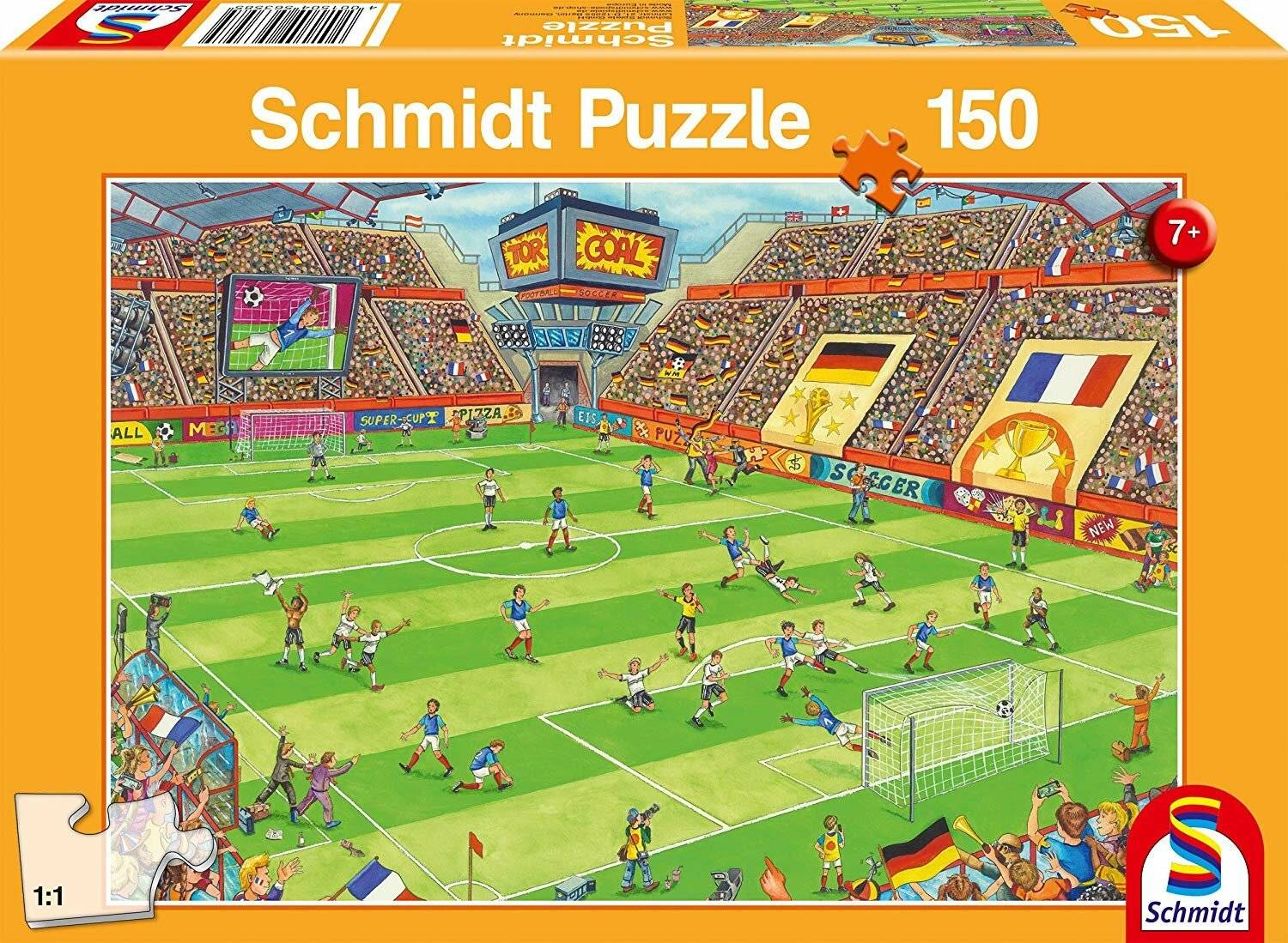 Schmidt Spiele Schmidt Spiele Puzzle Finale im Fuß ballstadion 150 Teile