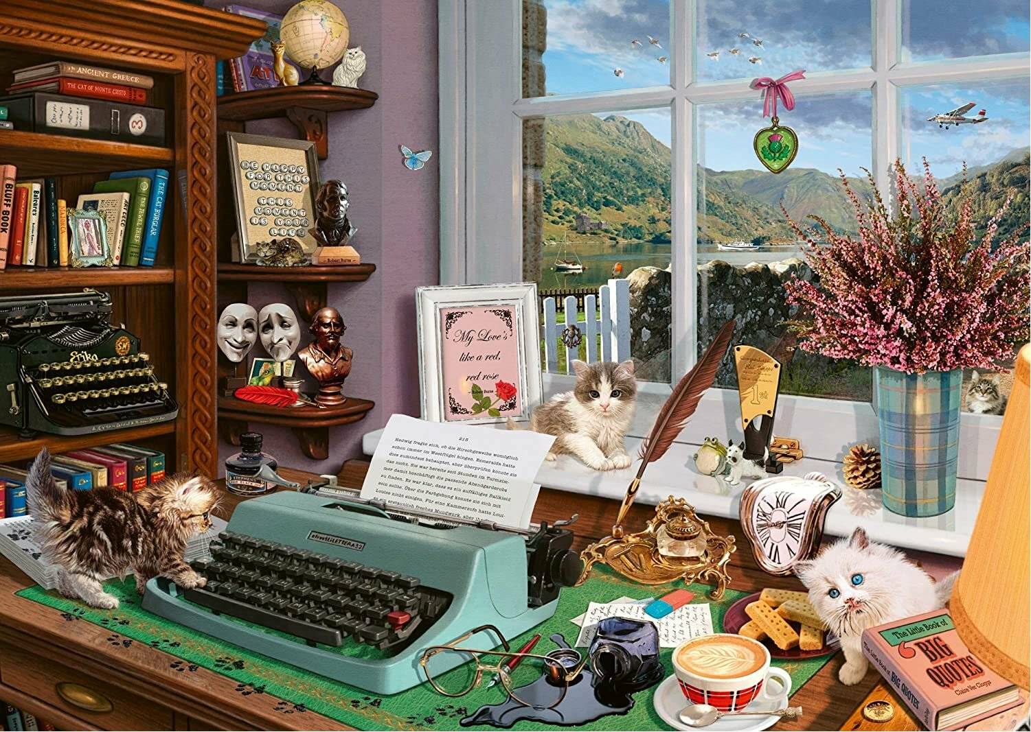 Puzzle Steve Read: Am Schreibtisch (Secret Puzzle)